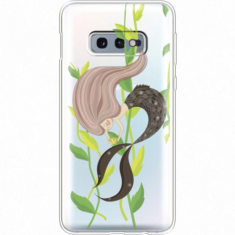 Прозрачный чехол Uprint Samsung G970 Galaxy S10e Cute Mermaid