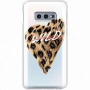 Прозрачный чехол Uprint Samsung G970 Galaxy S10e Wild Love