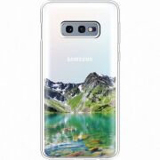 Прозрачный чехол Uprint Samsung G970 Galaxy S10e Green Mountain