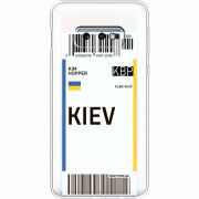 Прозрачный чехол Uprint Samsung G970 Galaxy S10e Ticket Kiev