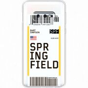 Прозрачный чехол Uprint Samsung G970 Galaxy S10e Ticket Springfield