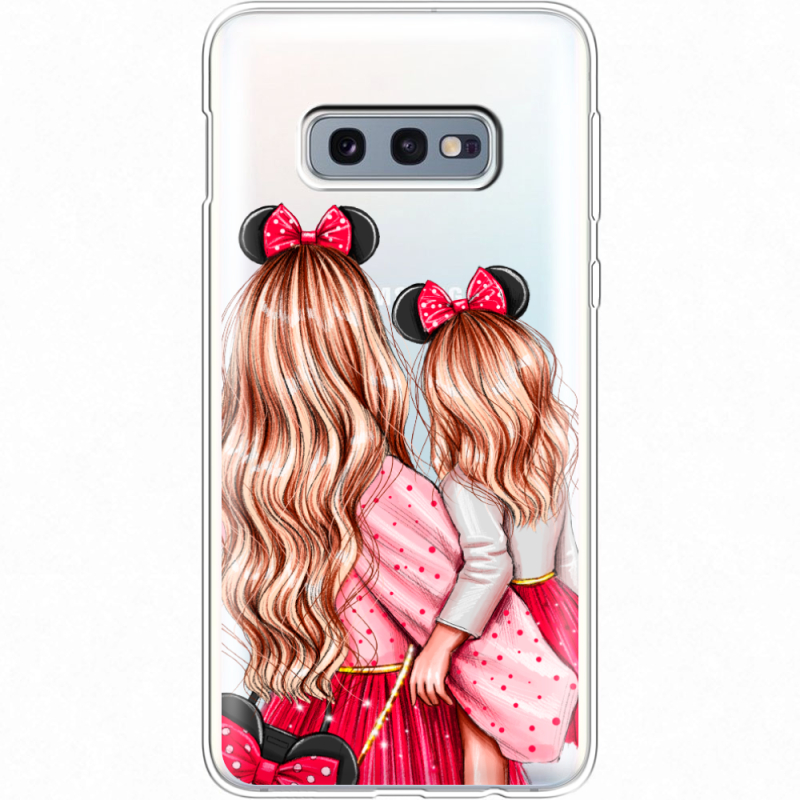 Прозрачный чехол Uprint Samsung G970 Galaxy S10e Mouse Girls