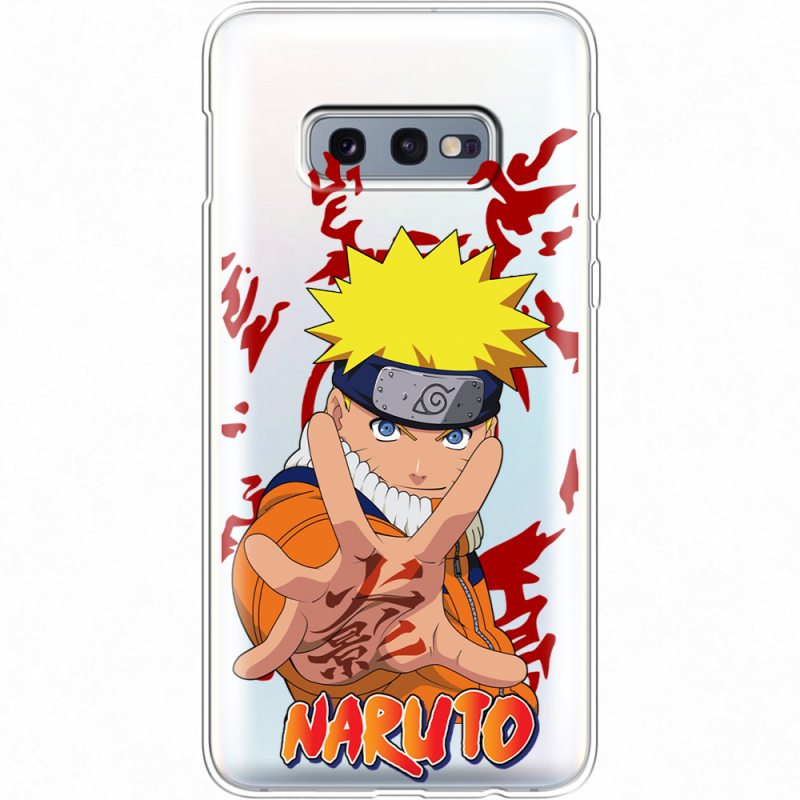 Прозрачный чехол Uprint Samsung G970 Galaxy S10e Naruto