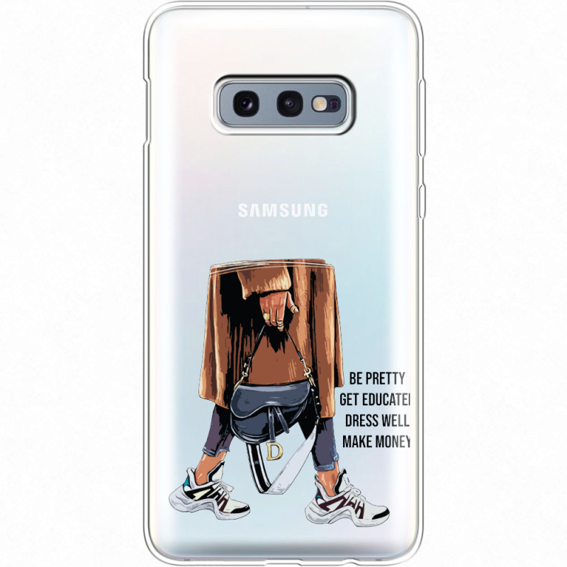 Прозрачный чехол Uprint Samsung G970 Galaxy S10e Motivation