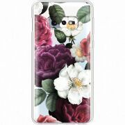 Прозрачный чехол Uprint Samsung G970 Galaxy S10e Floral Dark Dreams