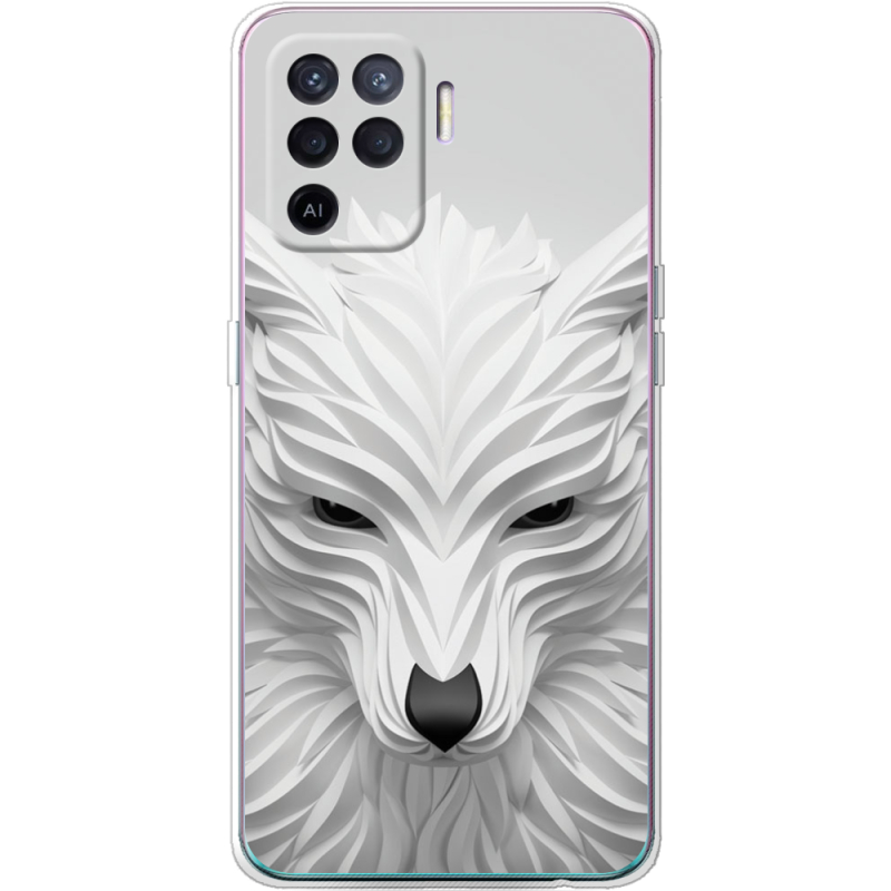 Чехол BoxFace OPPO Reno5 Lite White Wolf