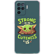 Чехол BoxFace OPPO Reno5 Lite Strong in me Cuteness is