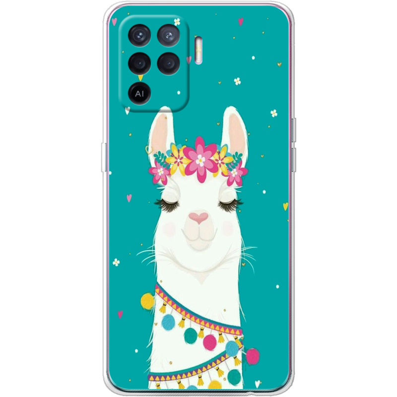 Чехол BoxFace OPPO Reno5 Lite Cold Llama