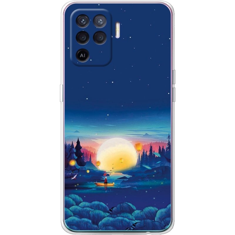 Чехол BoxFace OPPO Reno5 Lite Спокойной ночи