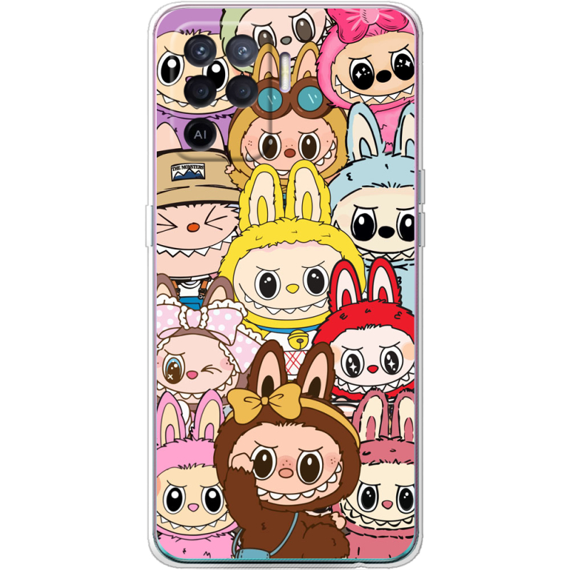 Чехол BoxFace OPPO Reno5 Lite Labubu