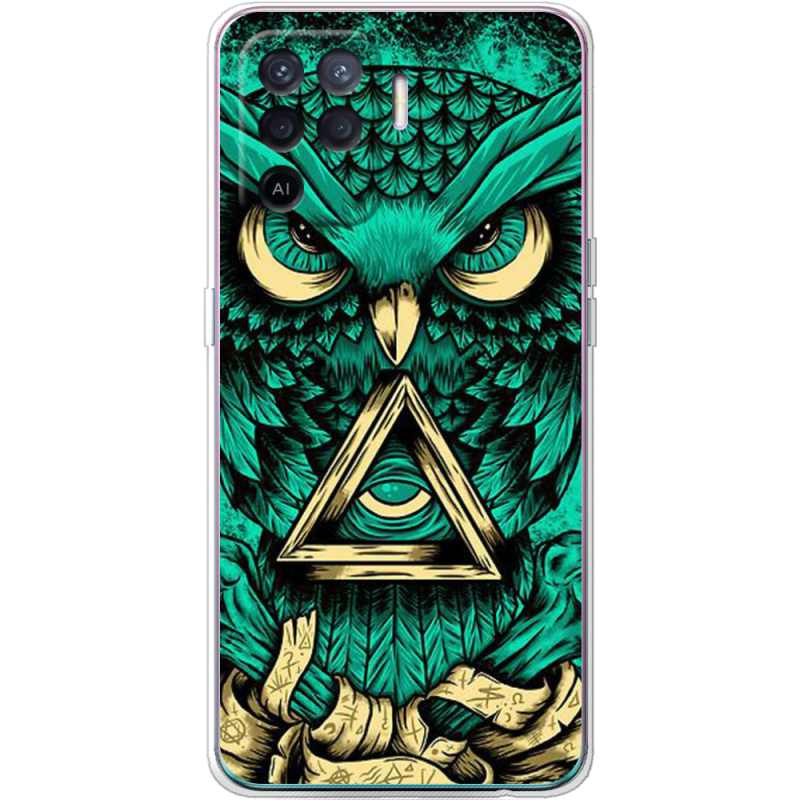 Чехол BoxFace OPPO Reno5 Lite Masonic Owl