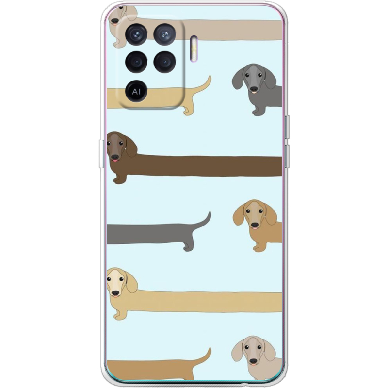 Чехол BoxFace OPPO Reno5 Lite Dachshund