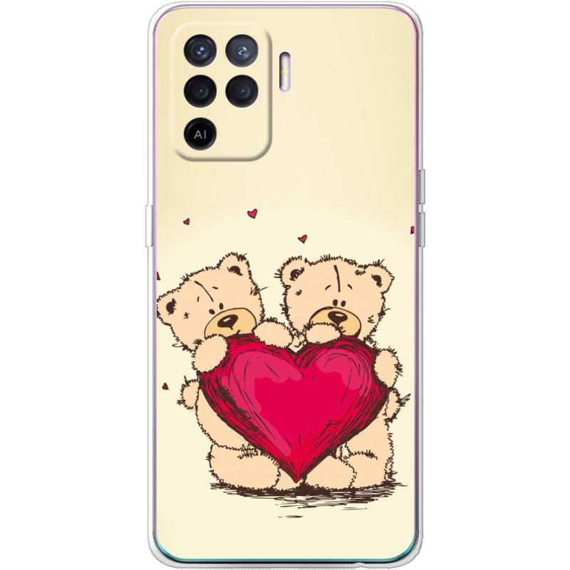 Чехол BoxFace OPPO Reno5 Lite Teddy Bear Love