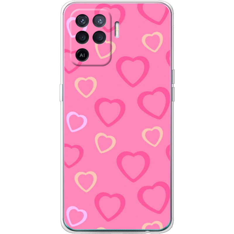 Чехол BoxFace OPPO Reno5 Lite Sugar Hearts