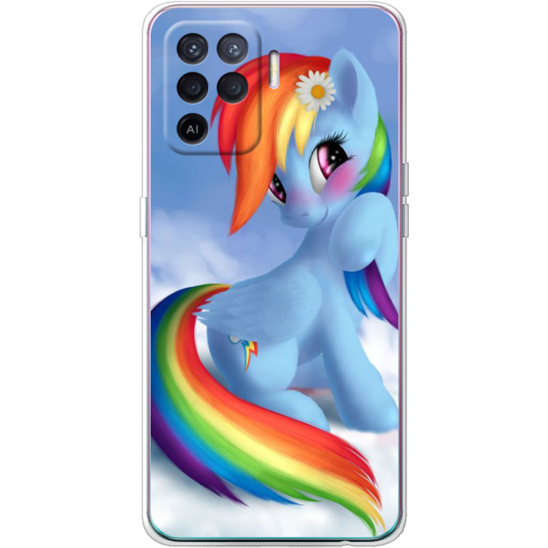 Чехол BoxFace OPPO Reno5 Lite My Little Pony Rainbow Dash