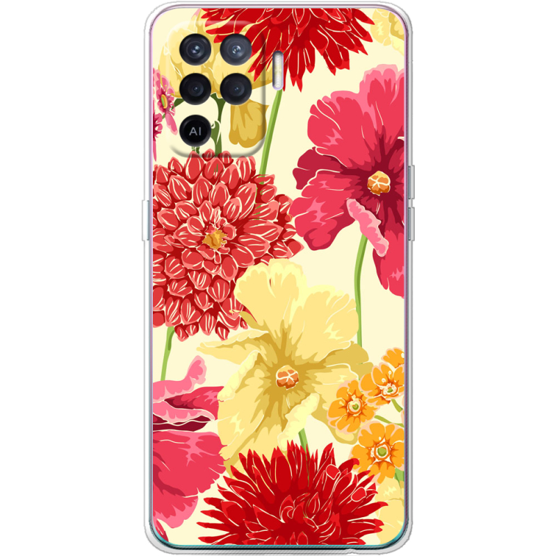 Чехол BoxFace OPPO Reno5 Lite Flower Bed