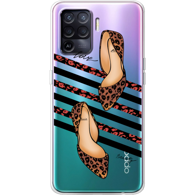 Прозрачный чехол BoxFace OPPO Reno5 Lite Love Beauty