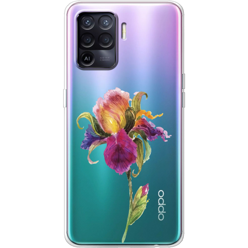 Прозрачный чехол BoxFace OPPO Reno5 Lite Iris