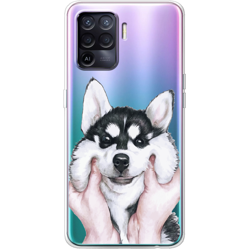 Прозрачный чехол BoxFace OPPO Reno5 Lite Husky