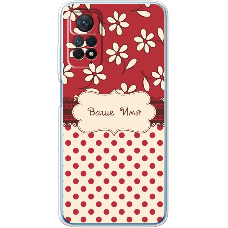 Чехол BoxFace Xiaomi Redmi Note 11 Pro / Note 11 Pro 5G Именной Polka Dots