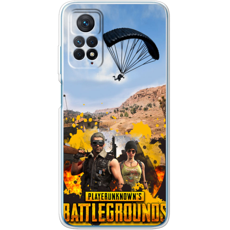 Чехол BoxFace Xiaomi Redmi Note 11 Pro / Note 11 Pro 5G Pubg parachute