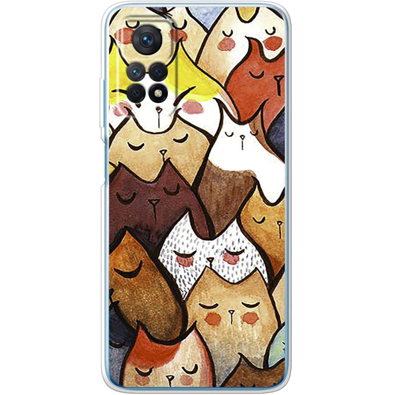 Чехол BoxFace Xiaomi Redmi Note 11 Pro / Note 11 Pro 5G Sleepy Cats