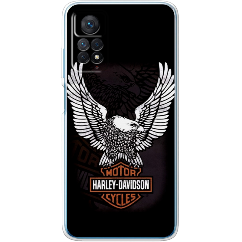 Чехол BoxFace Xiaomi Redmi Note 11 Pro / Note 11 Pro 5G Harley Davidson and eagle