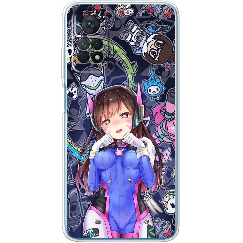 Чехол BoxFace Xiaomi Redmi Note 11 Pro / Note 11 Pro 5G Overwatch D.VA