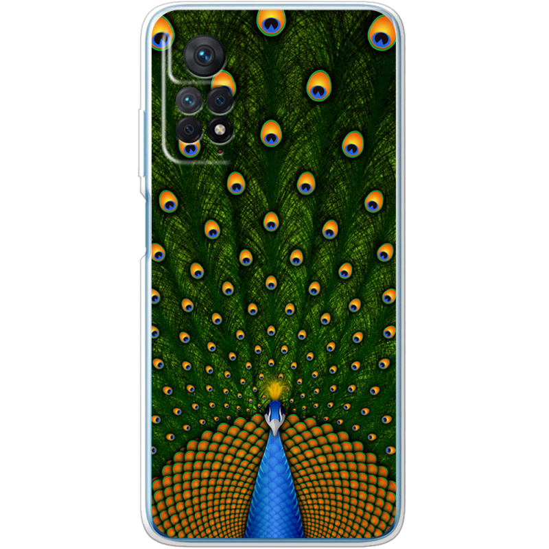 Чехол BoxFace Xiaomi Redmi Note 11 Pro / Note 11 Pro 5G Peacocks Tail