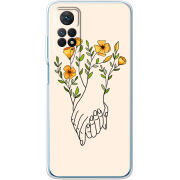 Чехол BoxFace Xiaomi Redmi Note 11 Pro / Note 11 Pro 5G Flower Hands