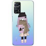 Прозрачный чехол BoxFace Xiaomi Redmi Note 11 Pro / Note 11 Pro 5G Winter Morning Girl