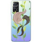 Прозрачный чехол BoxFace Xiaomi Redmi Note 11 Pro / Note 11 Pro 5G Cute Mermaid