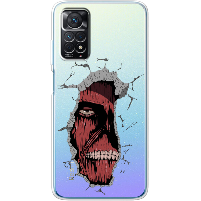 Прозрачный чехол BoxFace Xiaomi Redmi Note 11 Pro / Note 11 Pro 5G Нападение Титана