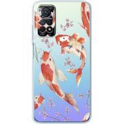 Прозрачный чехол BoxFace Xiaomi Redmi Note 11 Pro / Note 11 Pro 5G Japanese Koi Fish