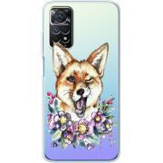 Прозрачный чехол BoxFace Xiaomi Redmi Note 11 Pro / Note 11 Pro 5G Winking Fox