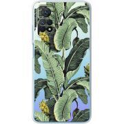 Прозрачный чехол BoxFace Xiaomi Redmi Note 11 Pro / Note 11 Pro 5G Banana Leaves