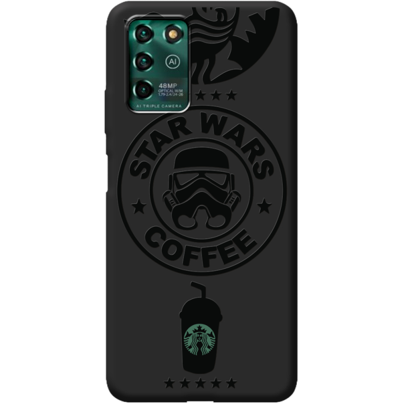 Черный чехол BoxFace ZTE Blade V30 Vita Dark Coffee