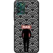 Черный чехол BoxFace ZTE Blade V30 Vita Man Pattern