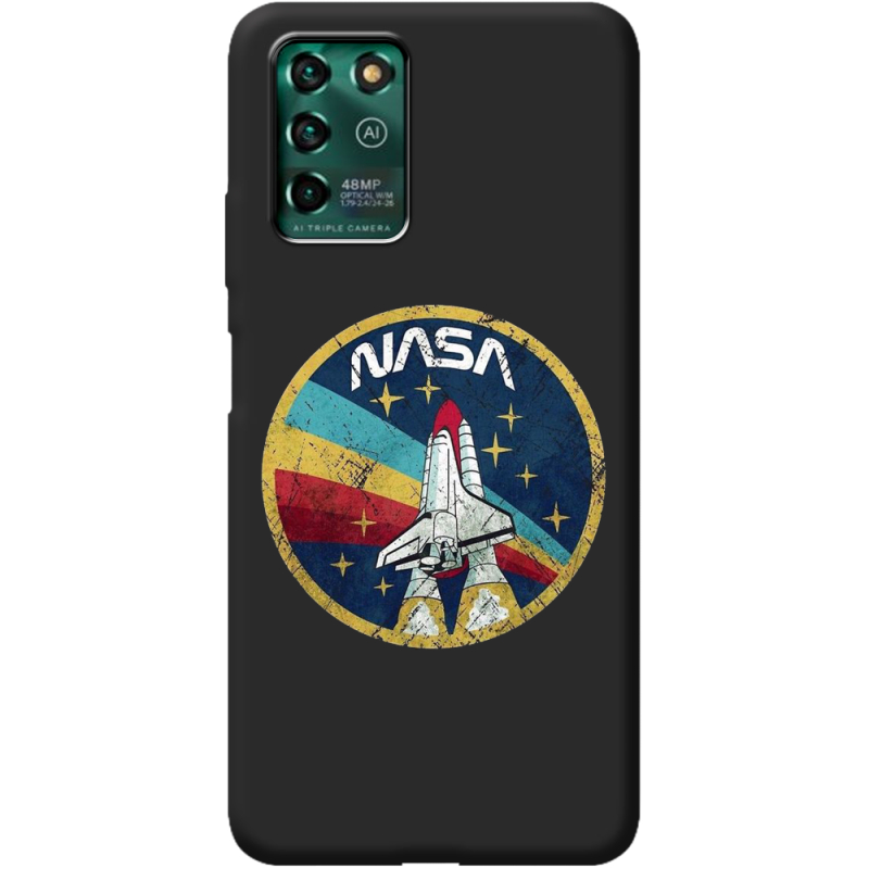 Черный чехол BoxFace ZTE Blade V30 Vita NASA