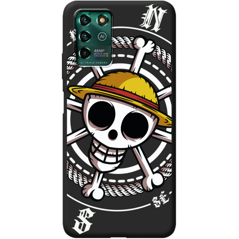 Черный чехол BoxFace ZTE Blade V30 Vita One Piece Компас