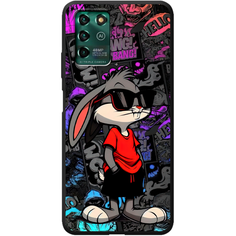 Черный чехол BoxFace ZTE Blade V30 Vita Малий вухань