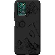 Черный чехол BoxFace ZTE Blade V30 Vita Mountains