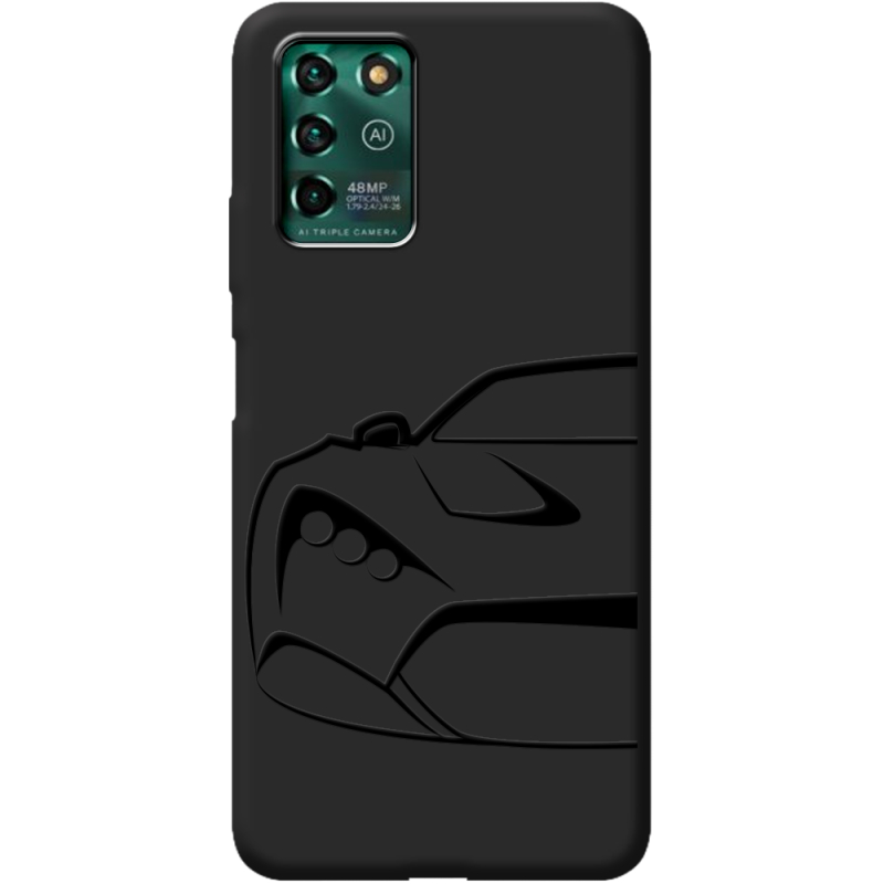 Черный чехол BoxFace ZTE Blade V30 Vita Sportcar