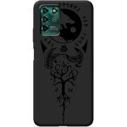 Черный чехол BoxFace ZTE Blade V30 Vita Hugin and Munin