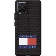 Черный чехол BoxFace Realme 8 Tommy Print