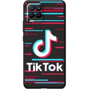 Черный чехол BoxFace Realme 8 Tik Tok