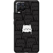 Черный чехол BoxFace Realme 8 