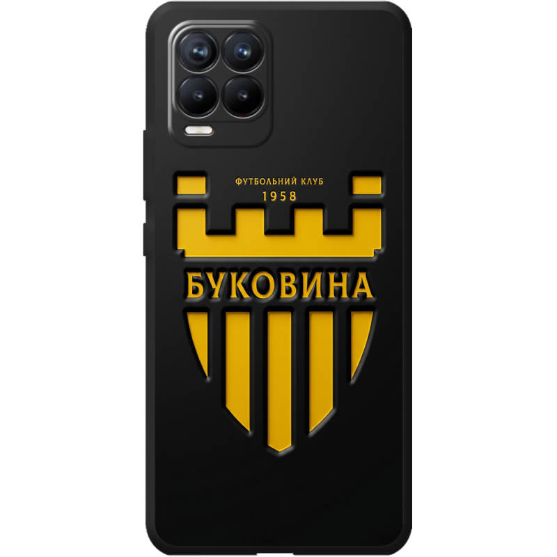 Черный чехол BoxFace Realme 8 