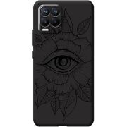 Черный чехол BoxFace Realme 8 Eye