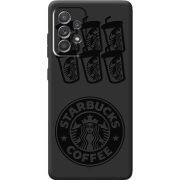 Черный чехол BoxFace Samsung A525 Galaxy A52 Black Coffee